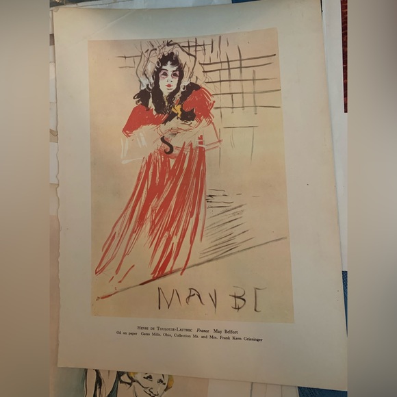 Vintage Art Prints Bundle x7 - Picture 1 of 7